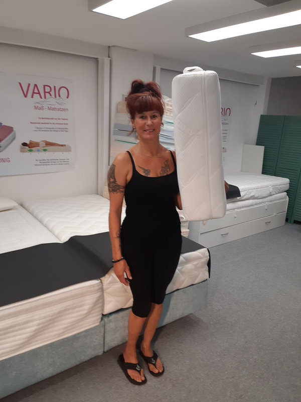 VARIO Senior (3-Teiler) für Bettgröße: 90 x 200 cm. Kaltschaum Sonderangebot!